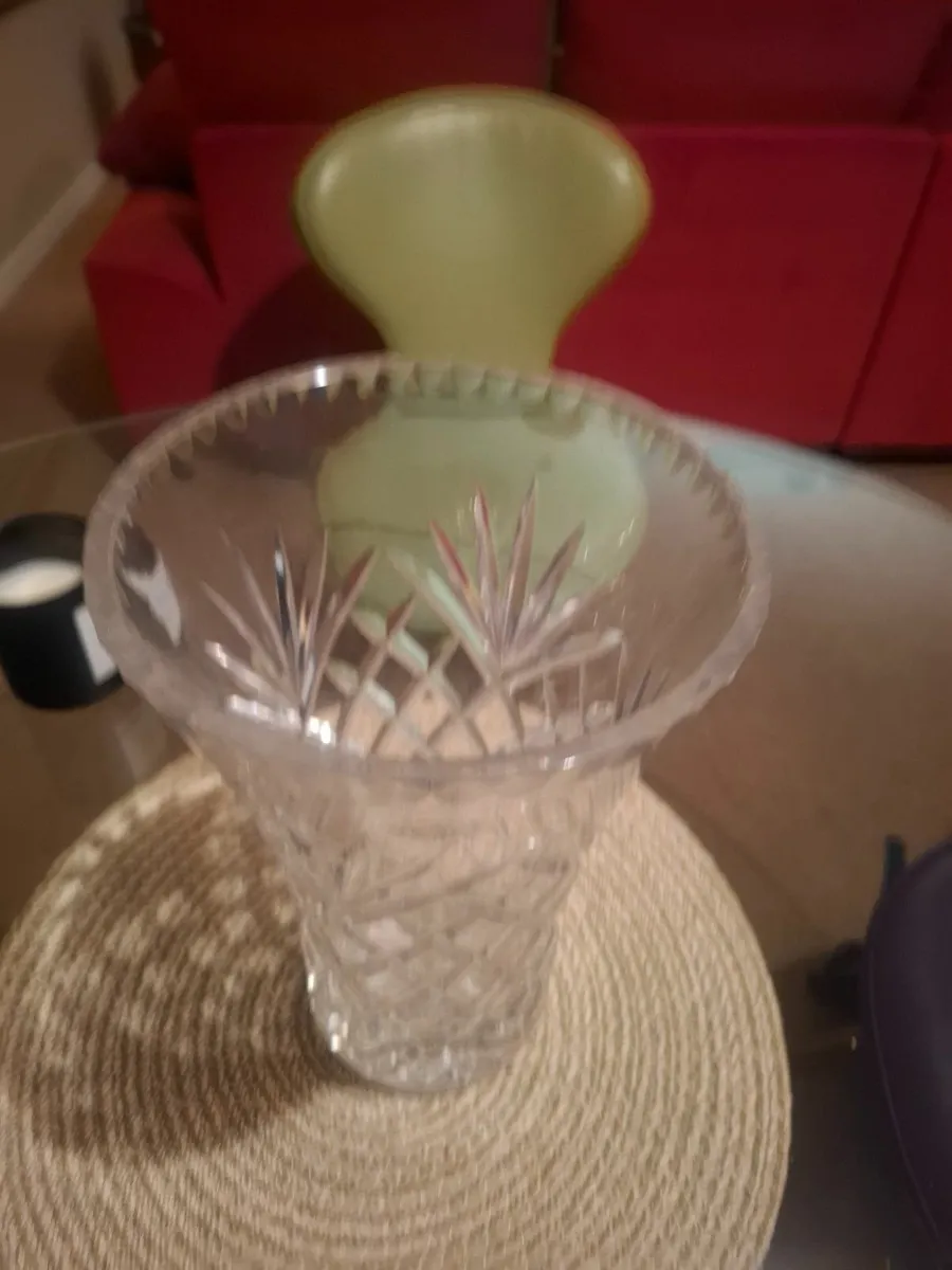 Galway Crystal Vase - Image 2