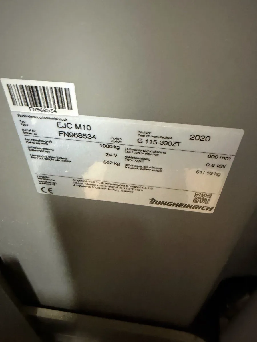 Jungheinrich Stacker - Image 4
