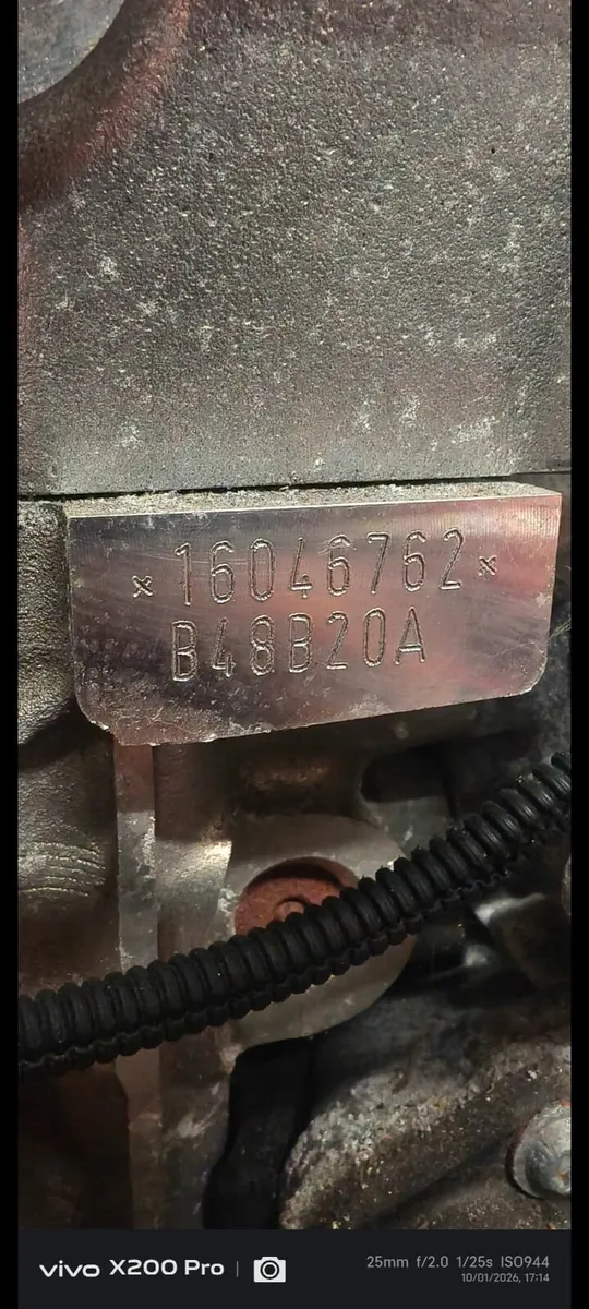 BMW B48B20A engine from G20 330e - Image 1