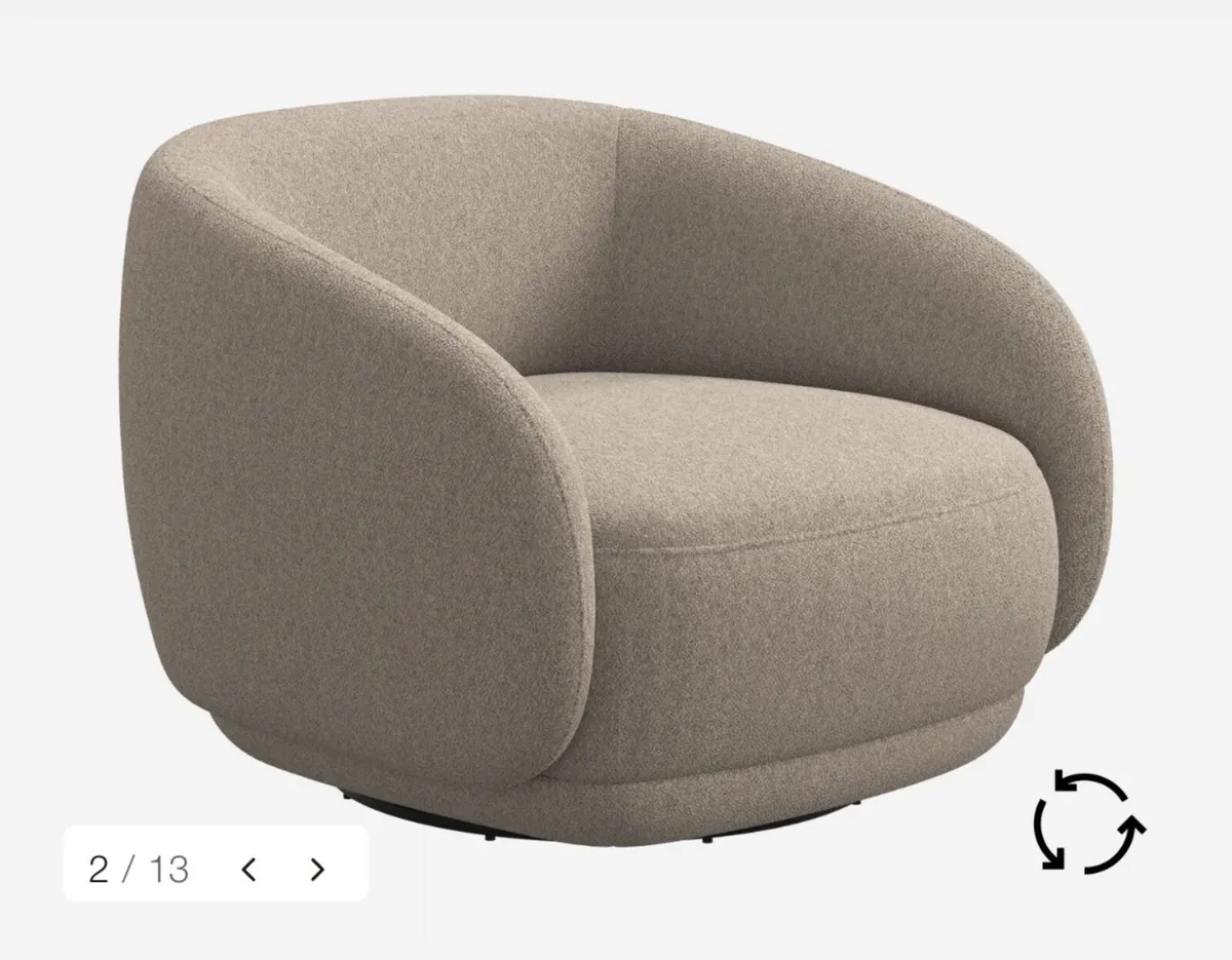 Bo concept Bolzano swivel Chairs - Image 1