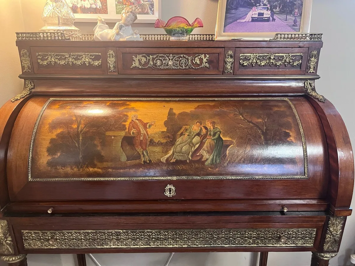 1800s French writing bureau - Image 1