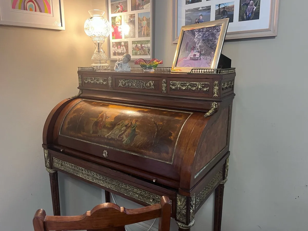 1800s French writing bureau - Image 3