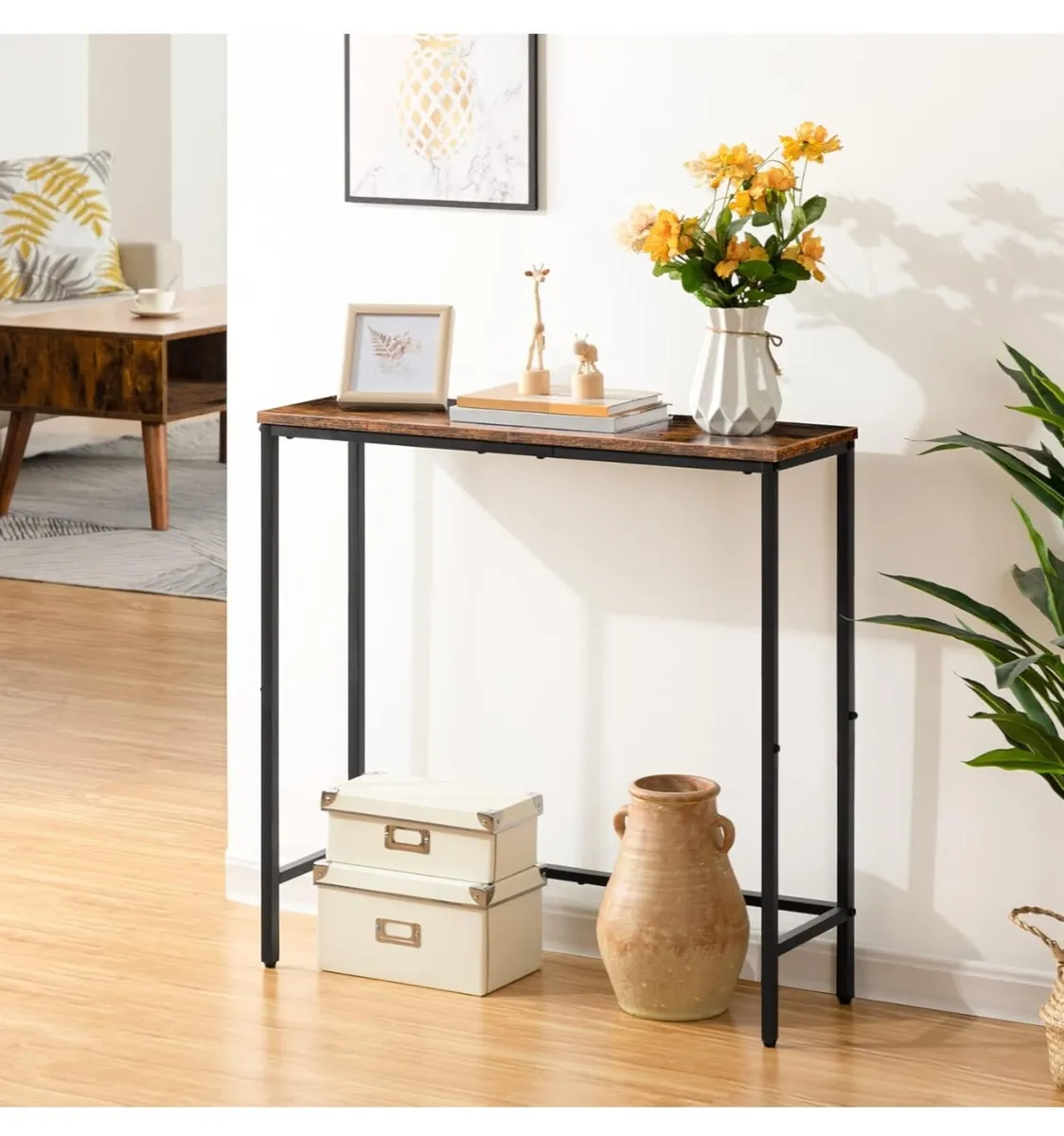 Console Table, Slim Console Table for Hallway - Image 1