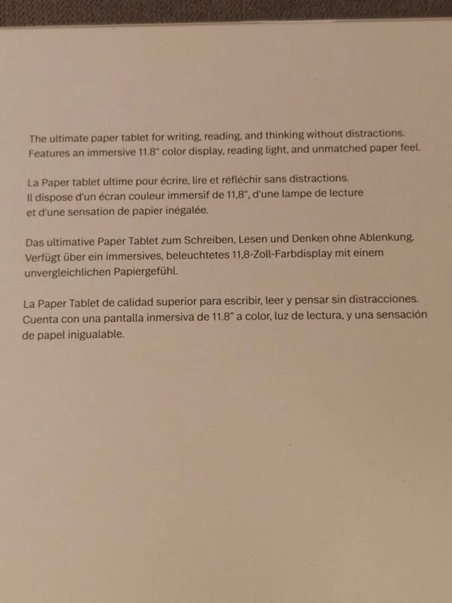 Brand New in box reMarkable Paper Pro tablet - Image 3