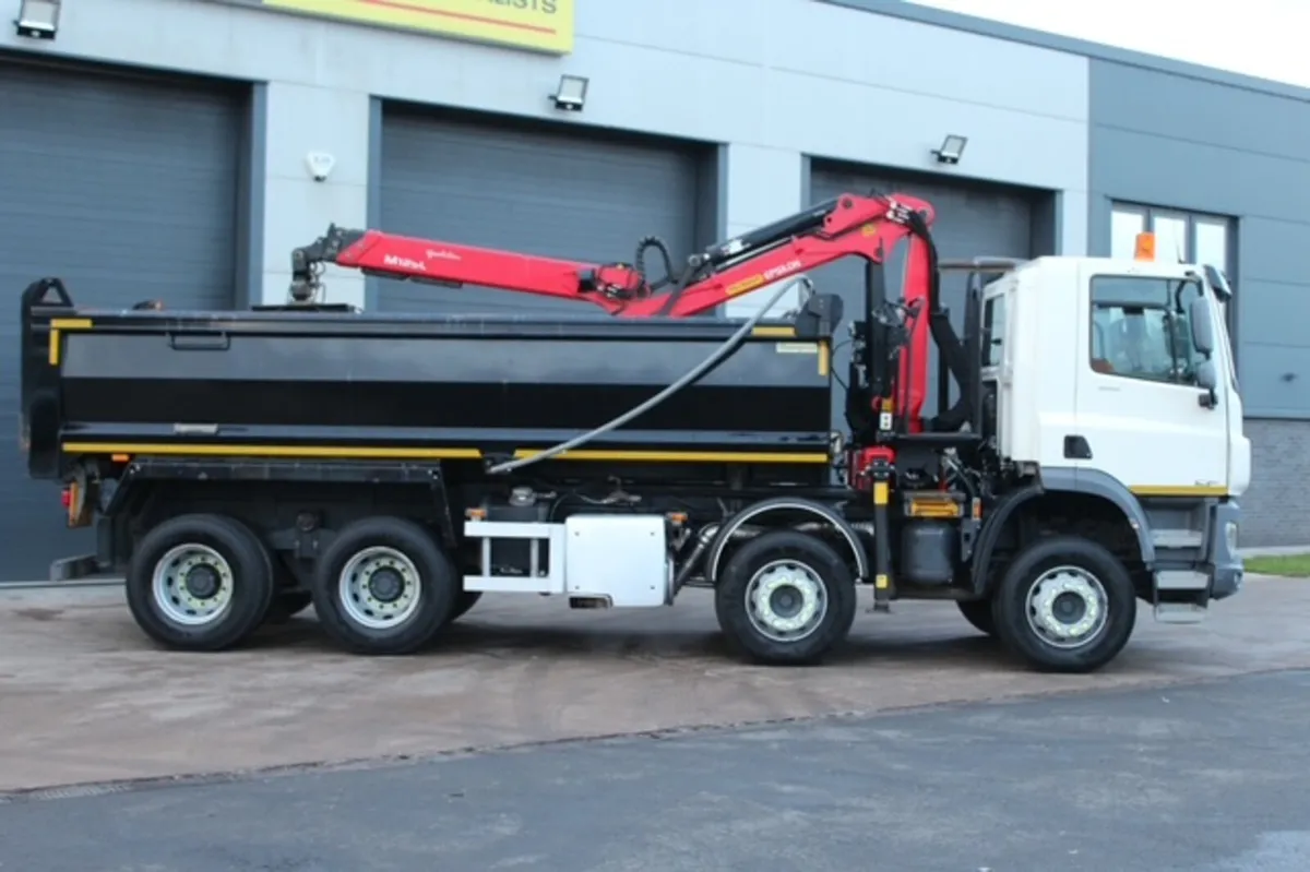 2023 DAF CF 450 8X4 TIPPER GRAB - Image 4