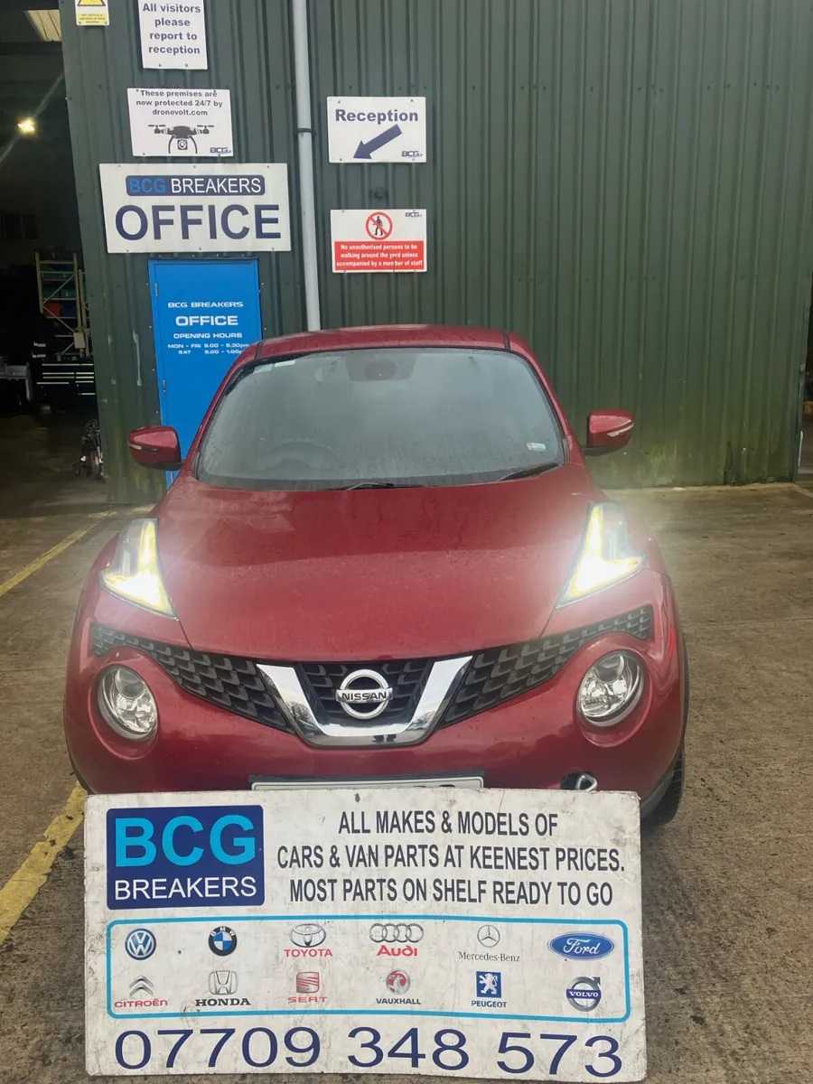 2016 nissan juke parts breaking