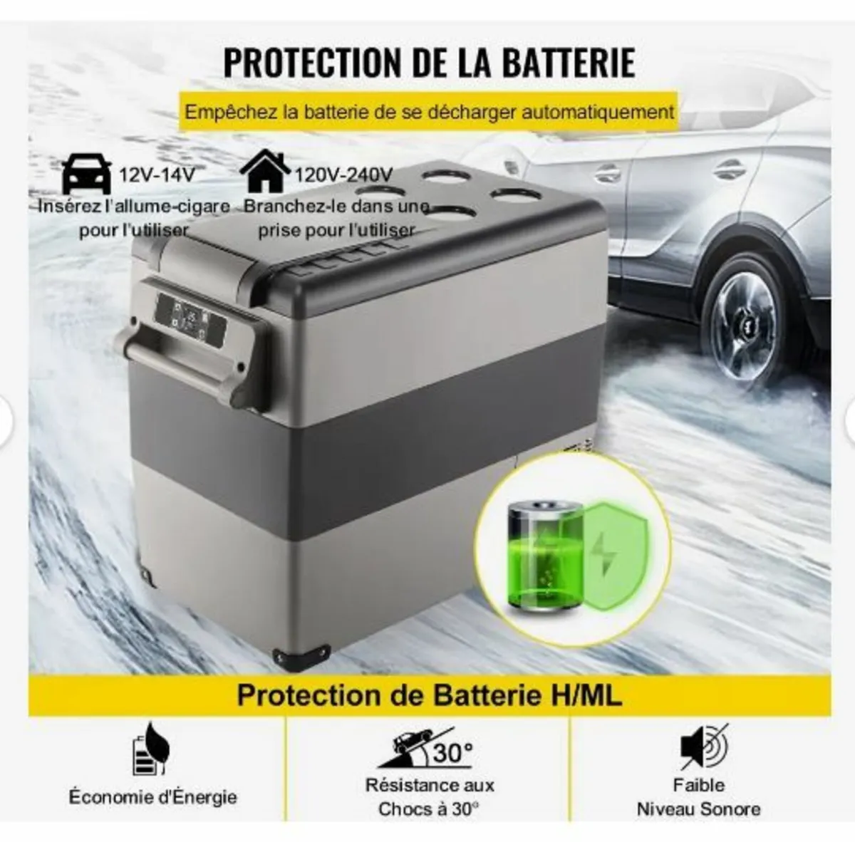 Car Refrigerator 55L Compressor - Image 2