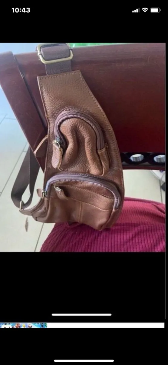New leather Shoulder/ Saddle Bag - Image 2