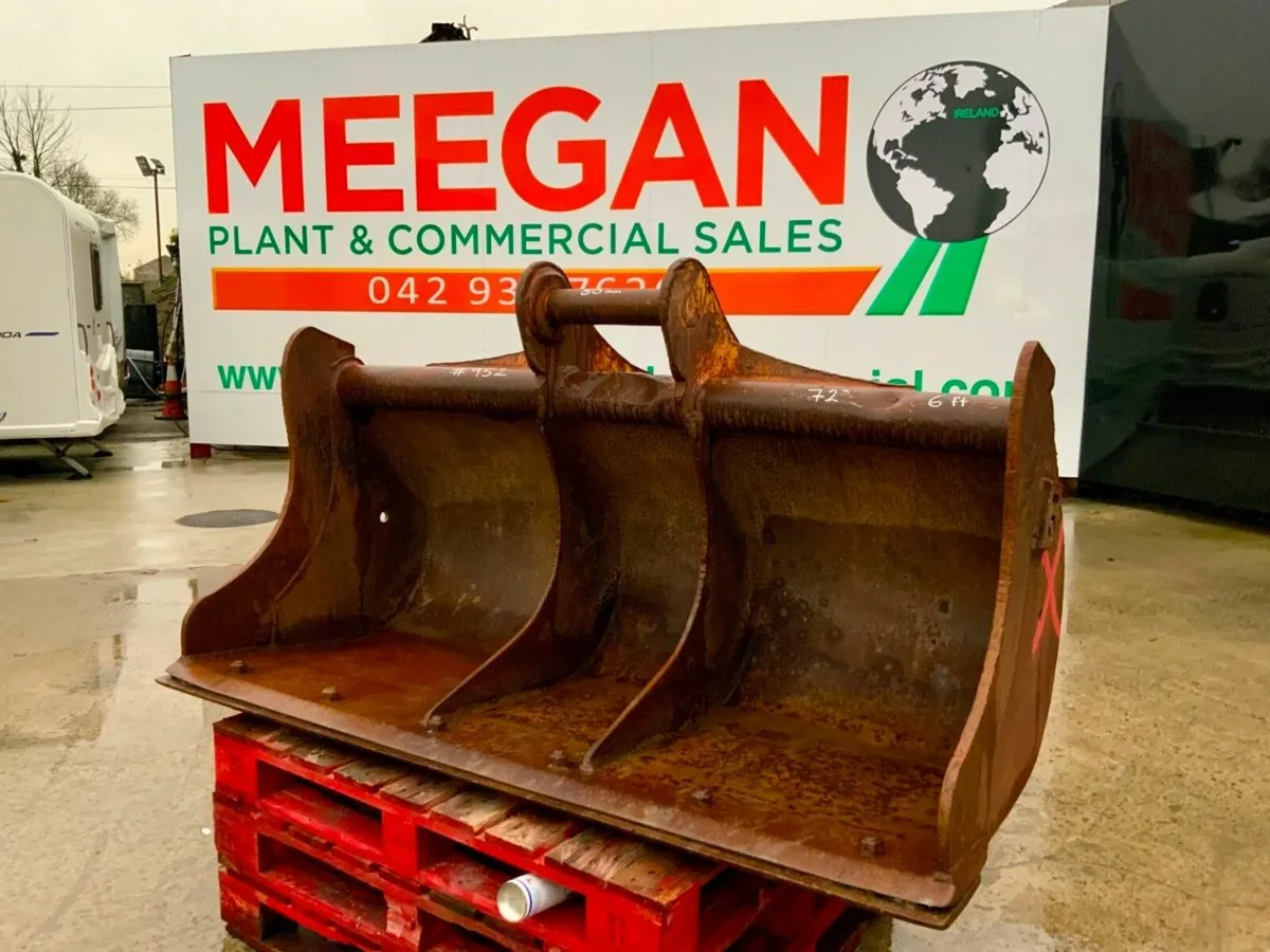 72" GRADING BUCKET......80mm PINS........952. - Image 2