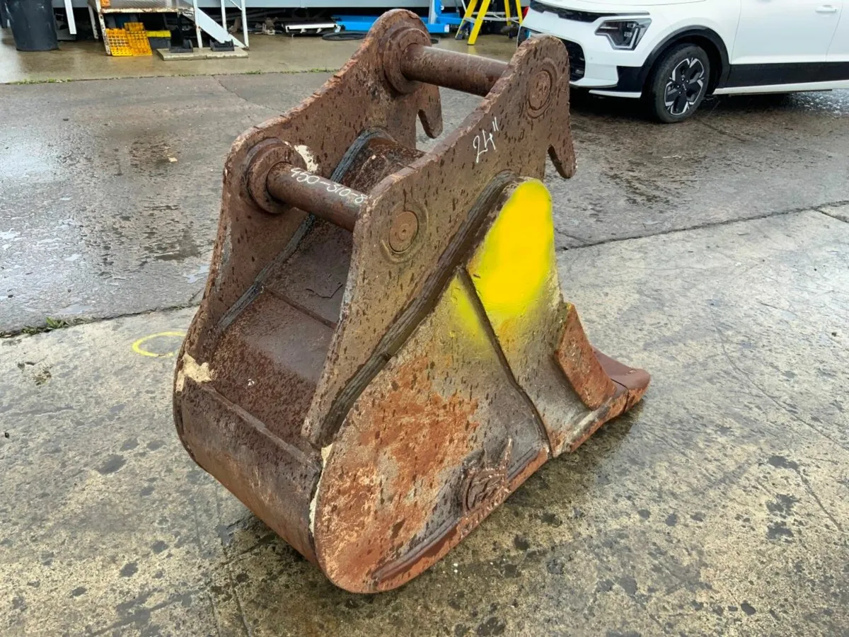 24" RHINOX DIGGING BUCKET.....80mm PINS....351.. - Image 4