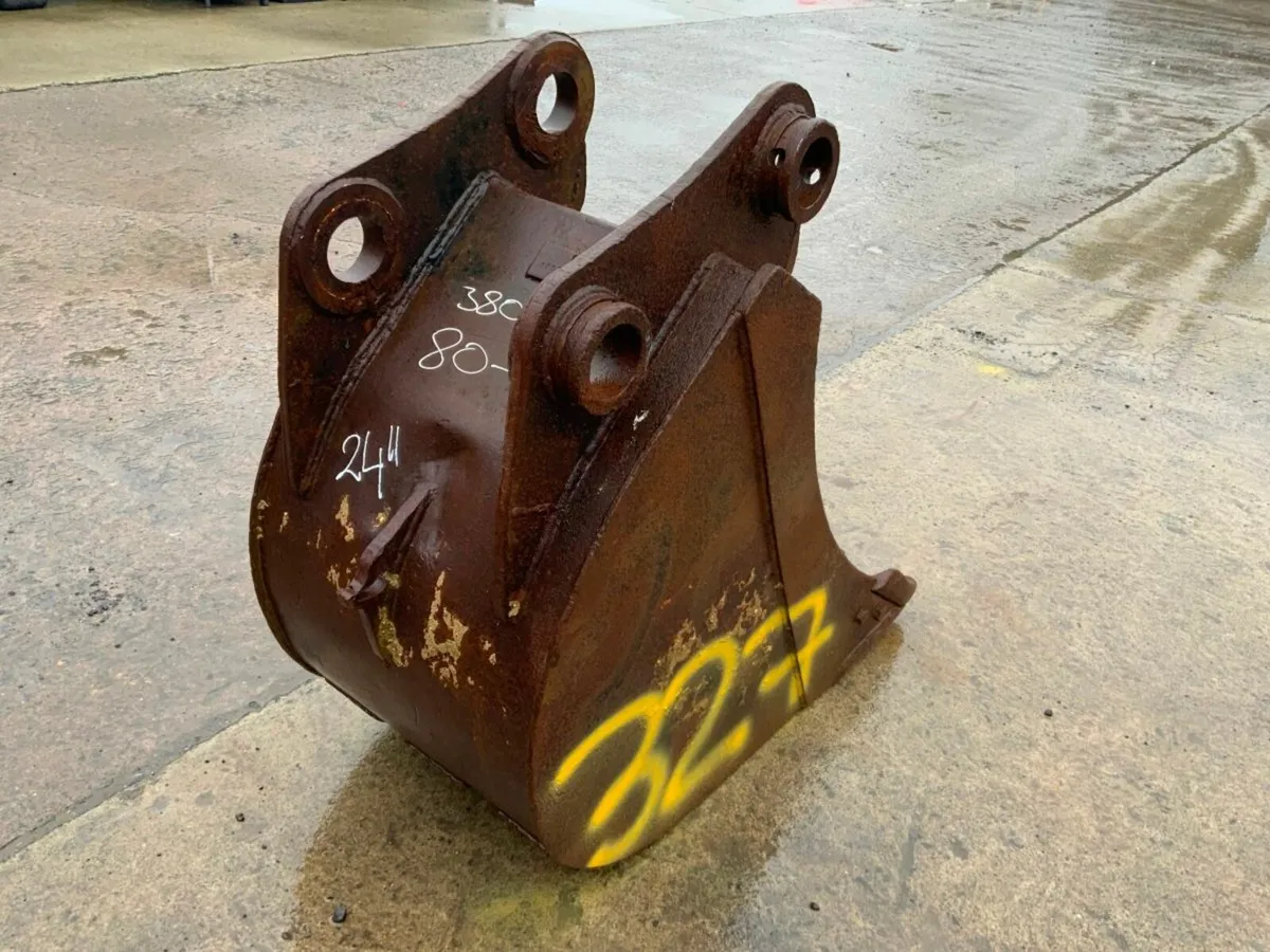 24" DIGGING BUCKET........80mm PINS.......327 - Image 4