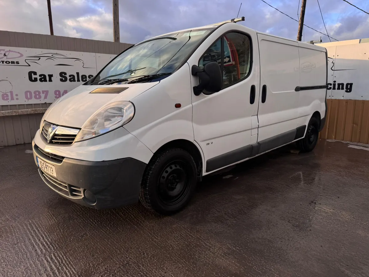 2012 Vauxhall Vivaro 2.0D  Warranty - Image 2