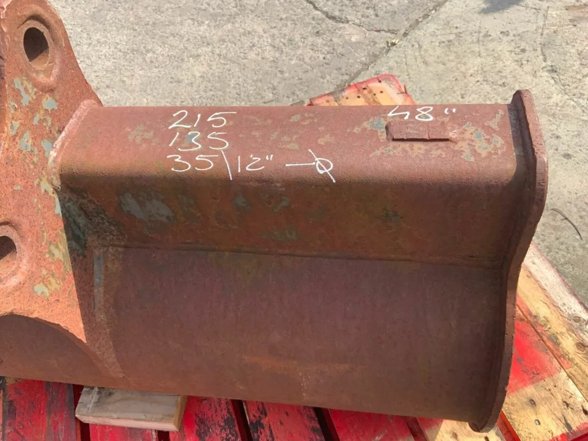 48" GEITH GRADING BUCKET...40mm  PINS......904-48 - Image 4