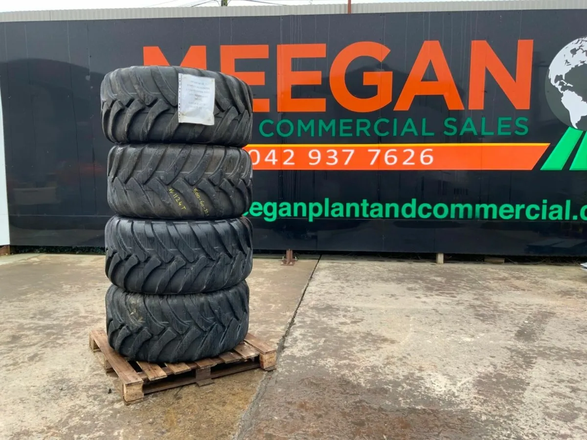 500/600/22.5.......9 TONNE DUMPER TYRES....1124. - Image 1