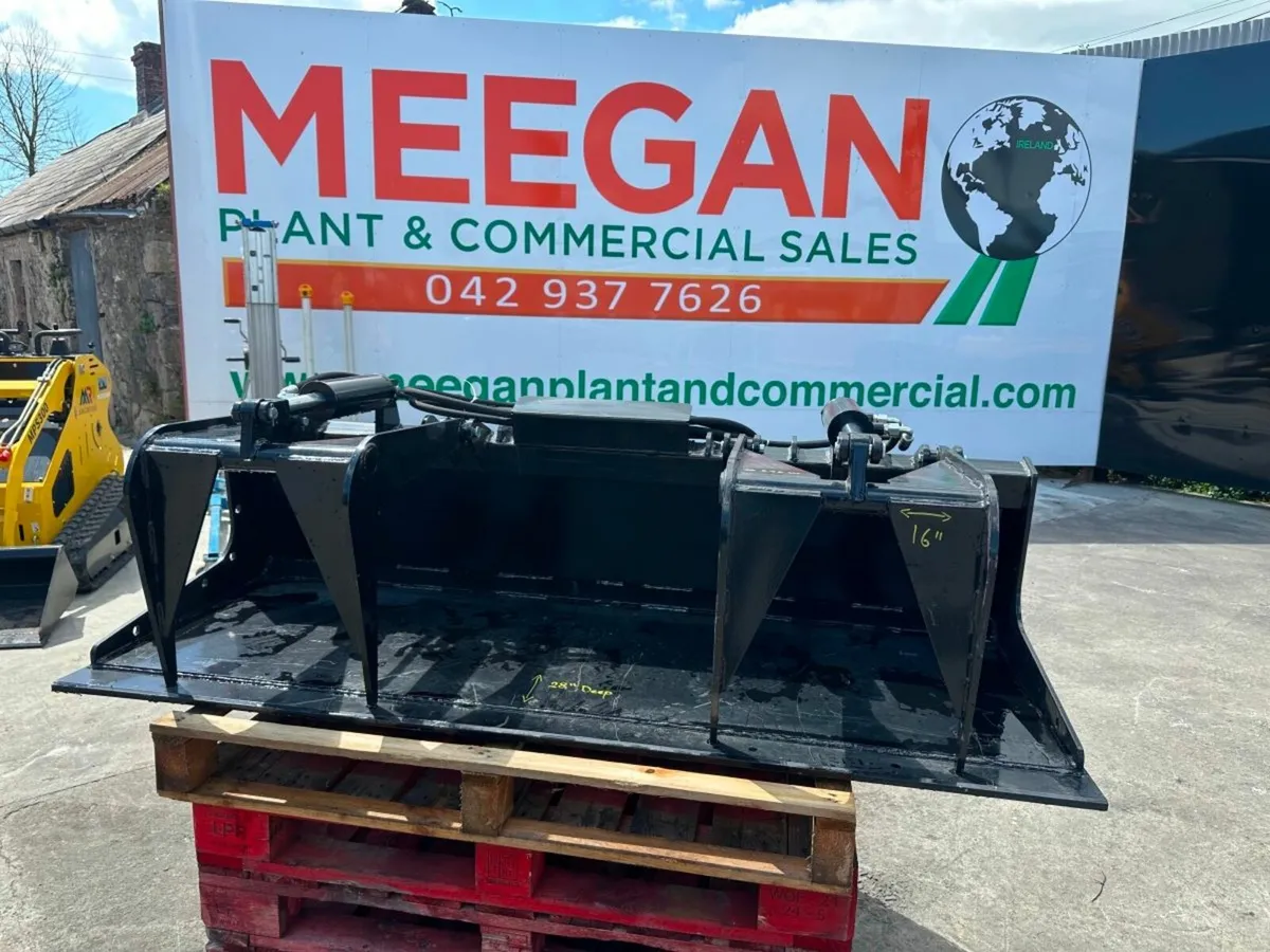 NEW..73" BOBCAT SKIDSTEER GRAB BUCKET..296W - Image 1