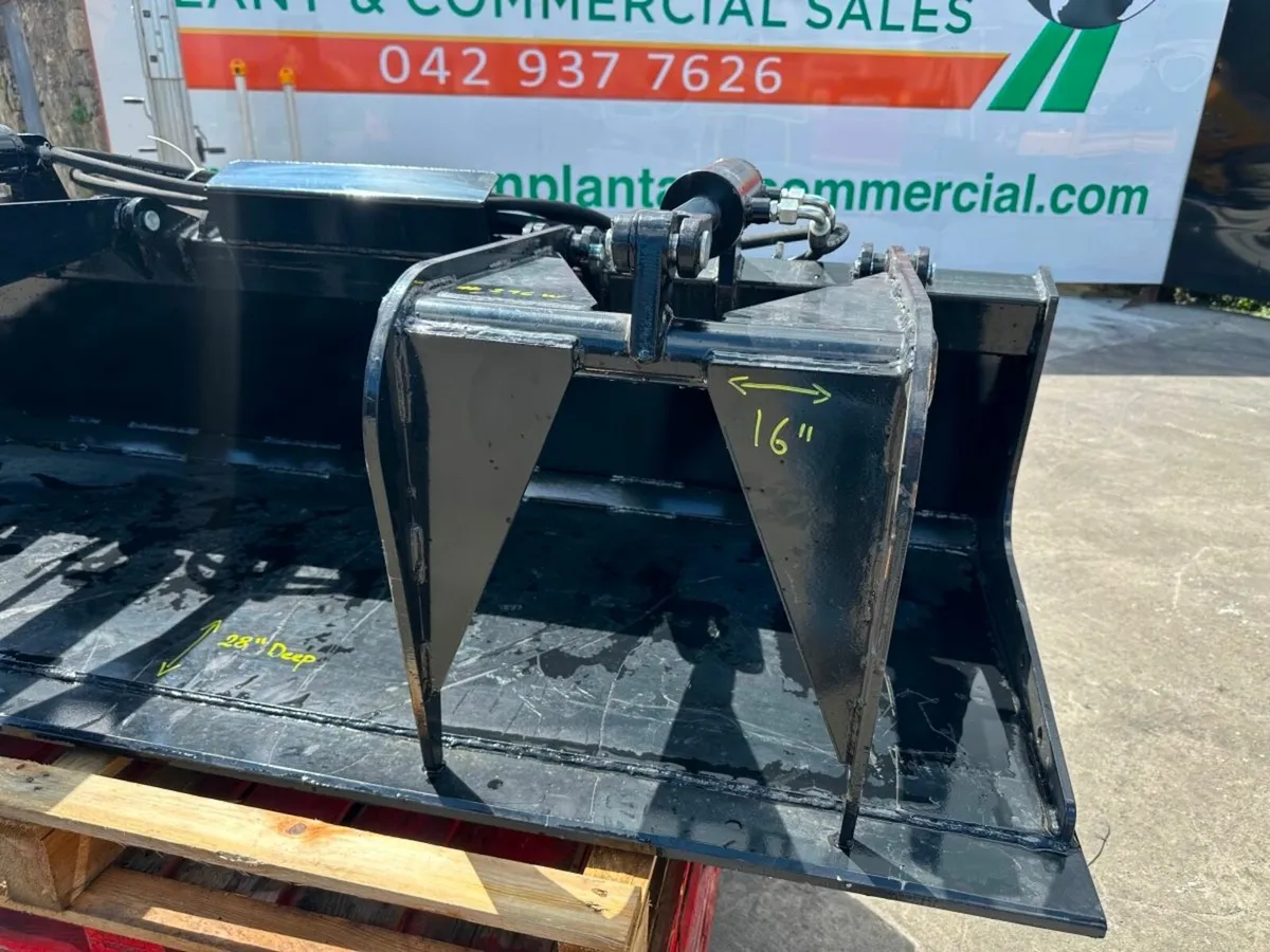 NEW..73" BOBCAT SKIDSTEER GRAB BUCKET..296W - Image 3