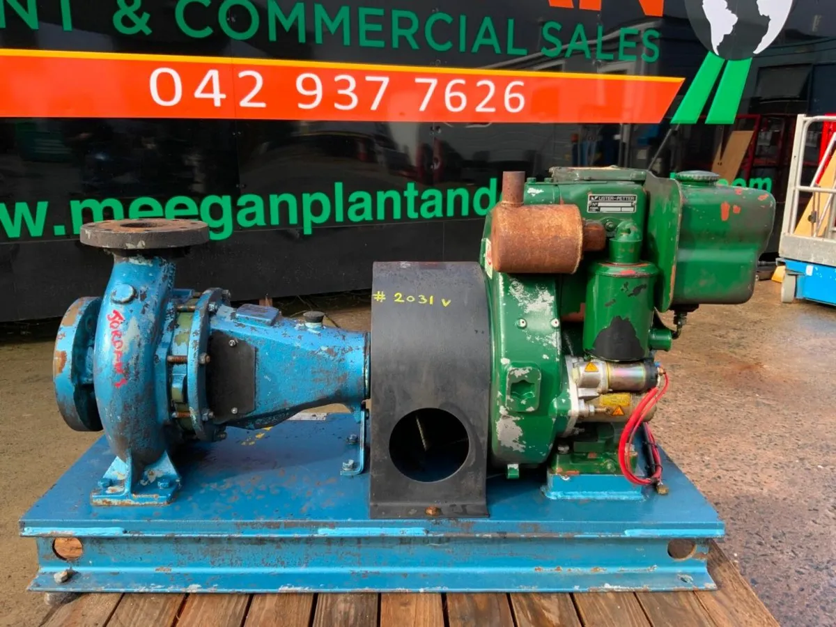 LISTER ENGINE / SELWOOD WATER PUMP......2031v - Image 2