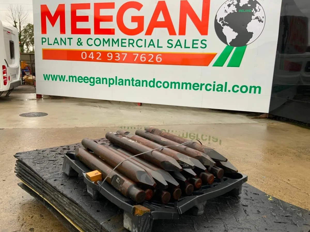 13 TON BREAKER / HAMMER CHISELS.....95mm....912 - Image 1