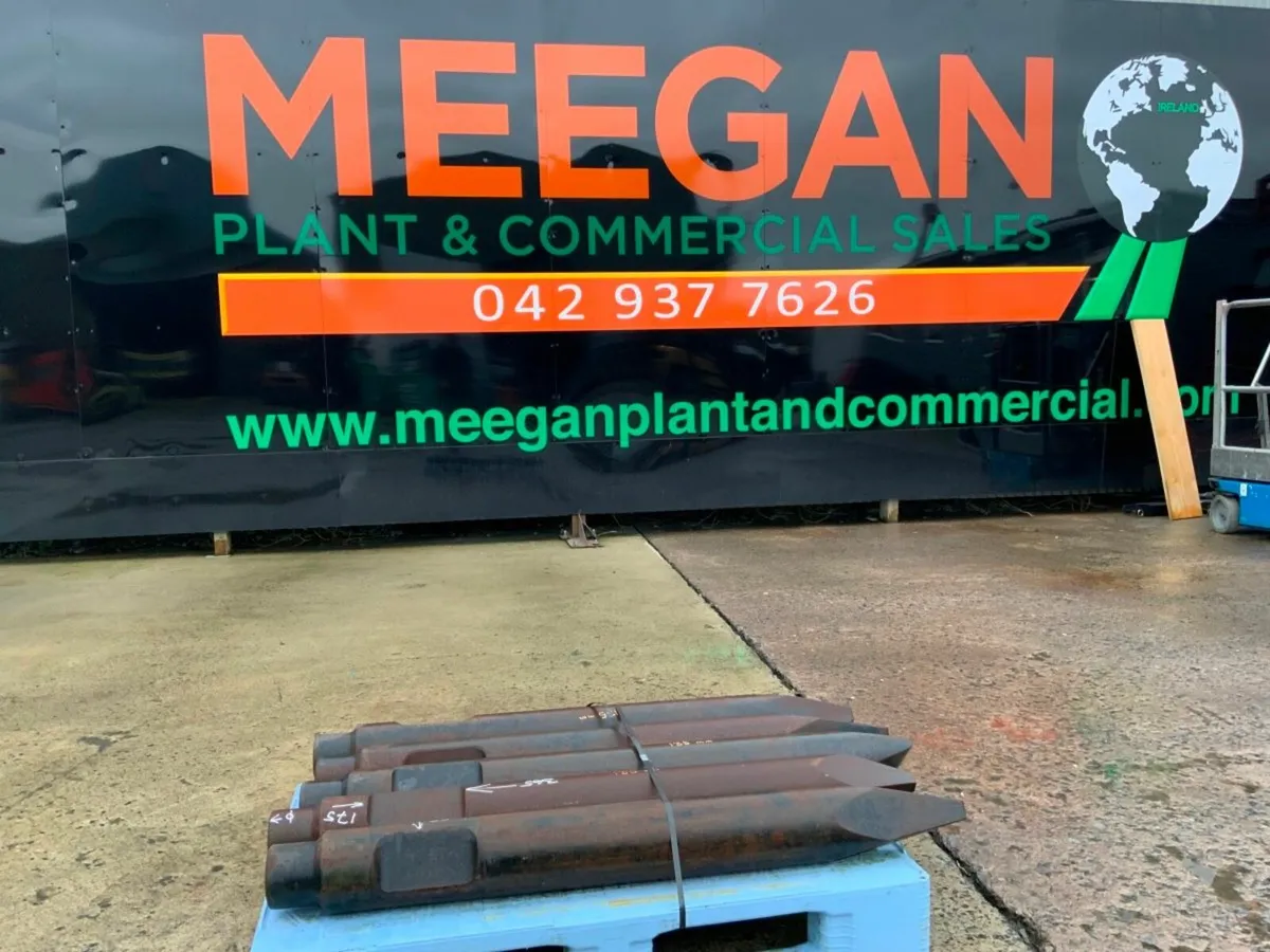 20 TON  BREAKER / HAMMER CHISELS....135mm...913 - Image 1