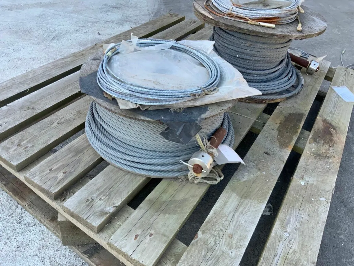 ASSORTED WIRE ROPE..10mm / 5mm DIA. - Image 4