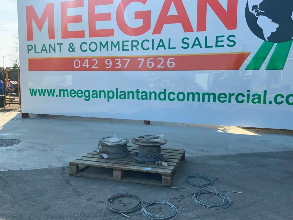 ASSORTED WIRE ROPE..10mm / 5mm DIA. - Image 1