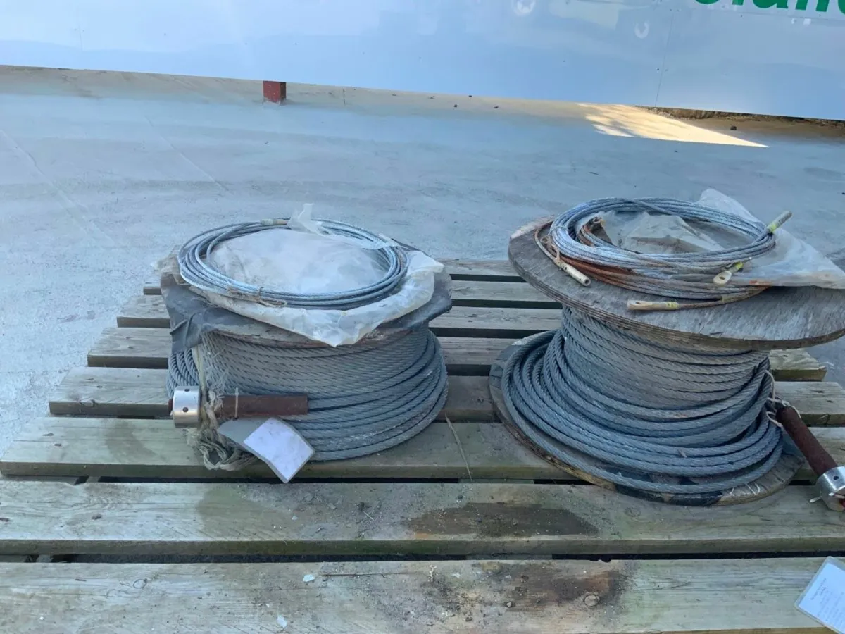 ASSORTED WIRE ROPE..10mm / 5mm DIA. - Image 3