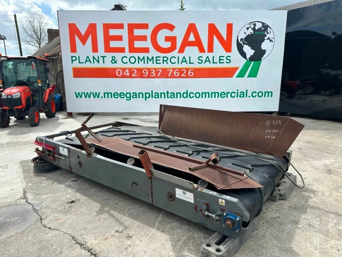 11 X 5 FT ...ELECTRIC ...CONVEYOR.....535 - Image 1