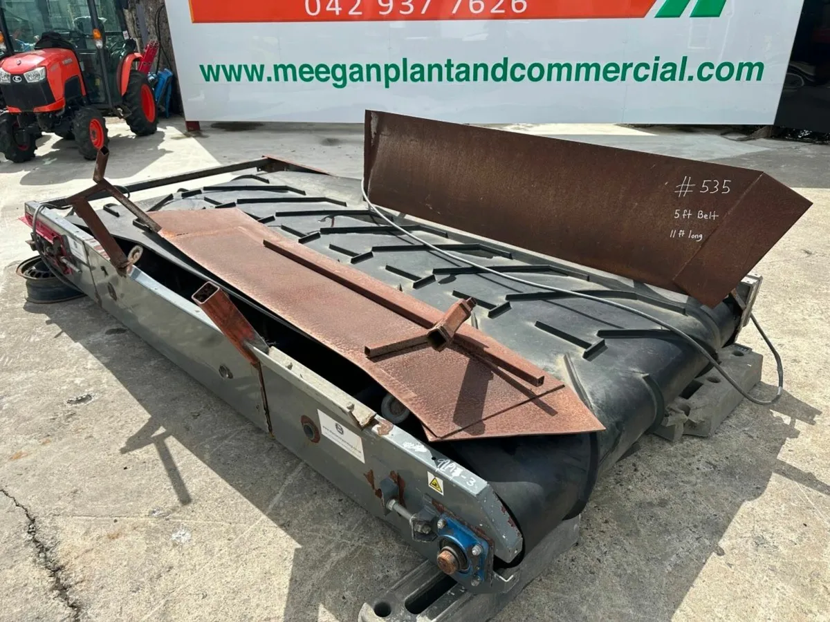 11 X 5 FT ...ELECTRIC ...CONVEYOR.....535 - Image 3