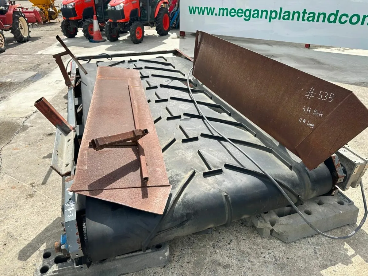 11 X 5 FT ...ELECTRIC ...CONVEYOR.....535 - Image 4