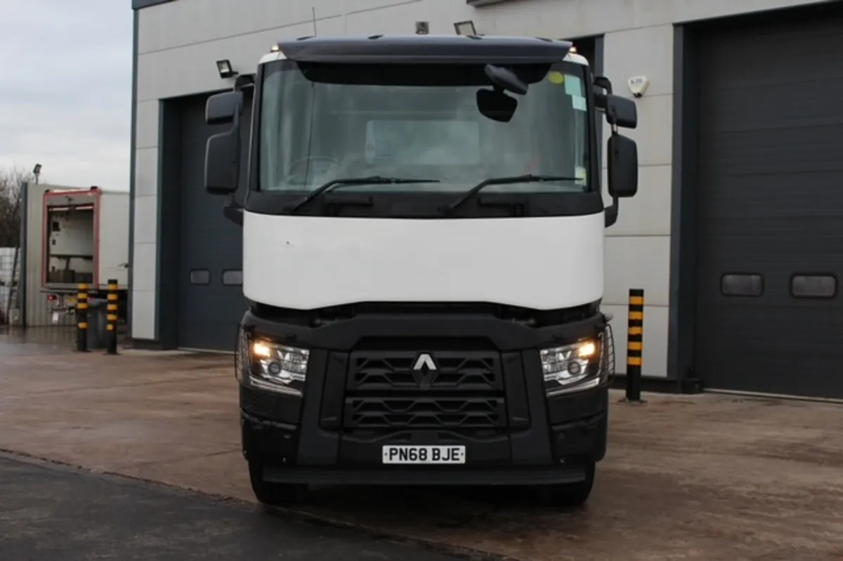 2018 RENAULT C460 8X2 DROPSIDE DRAW-BAR SPEC - Image 2