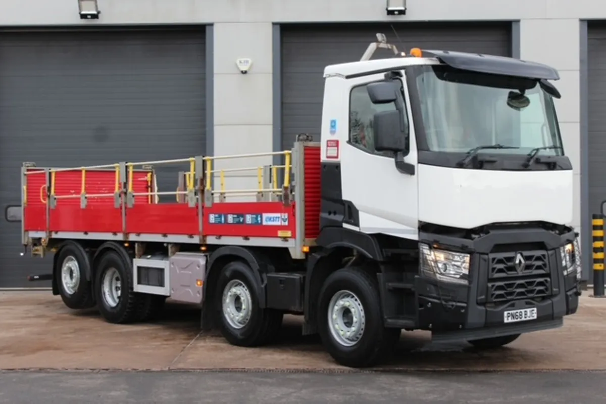 2018 RENAULT C460 8X2 DROPSIDE DRAW-BAR SPEC - Image 1