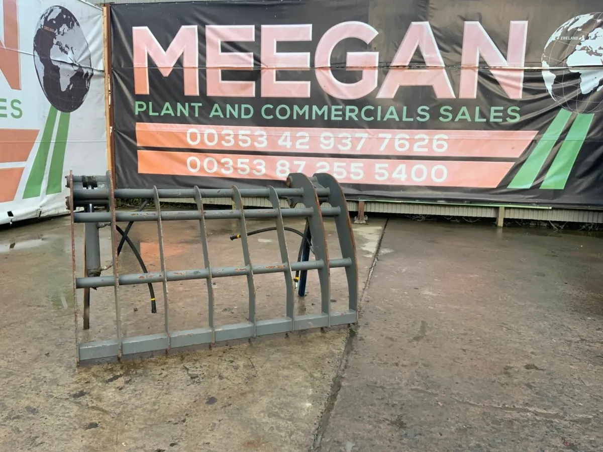 LOADER BUCKET HYDRAULIC GRAPPLE....693. - Image 2