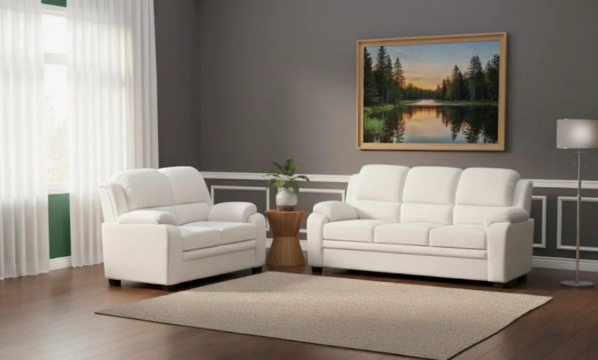Brand new affordable sofa 3+2 grey or cream. - Image 2