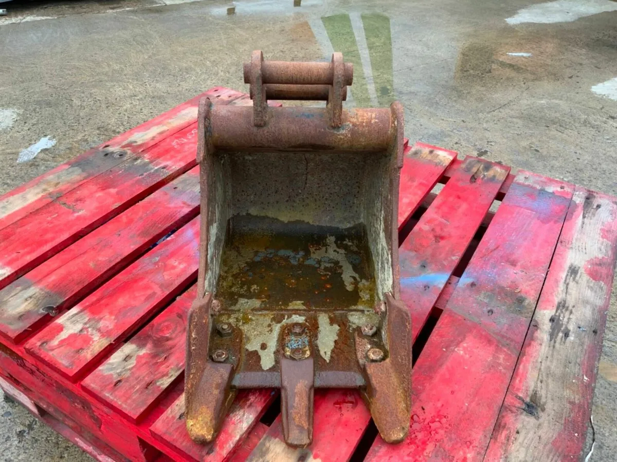 12" MINI DIGGER BUCKET......30mm PINS...CPH12. - Image 4