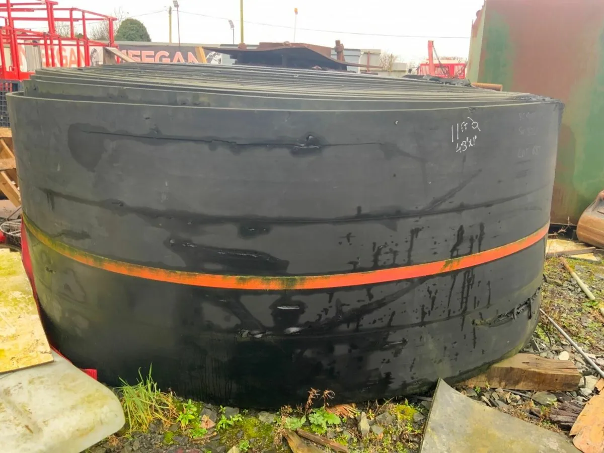 CONVEYOR BELT RUBBER, STEEL REINFORCED. - Image 1