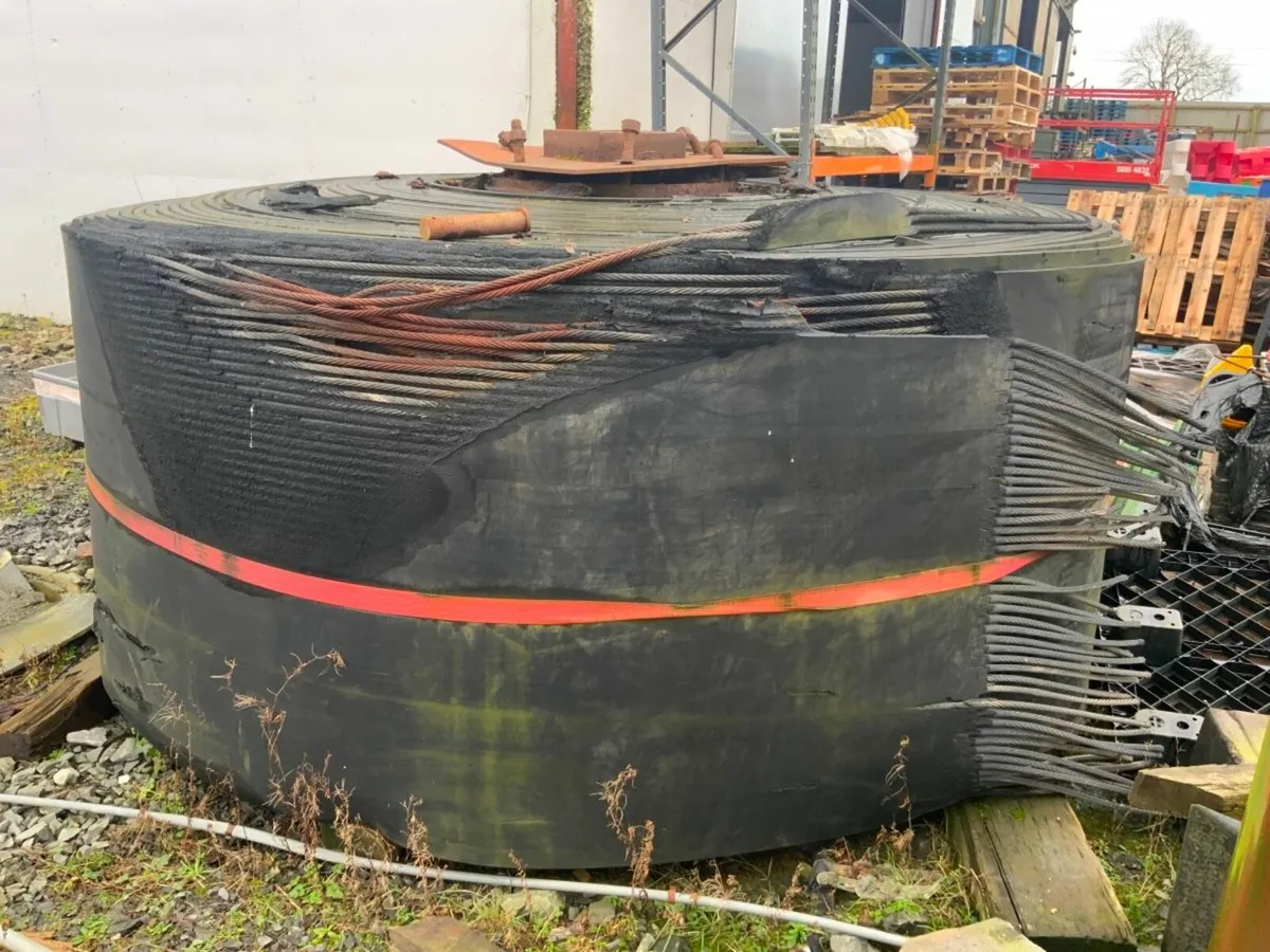 CONVEYOR BELT RUBBER, STEEL REINFORCED. - Image 4