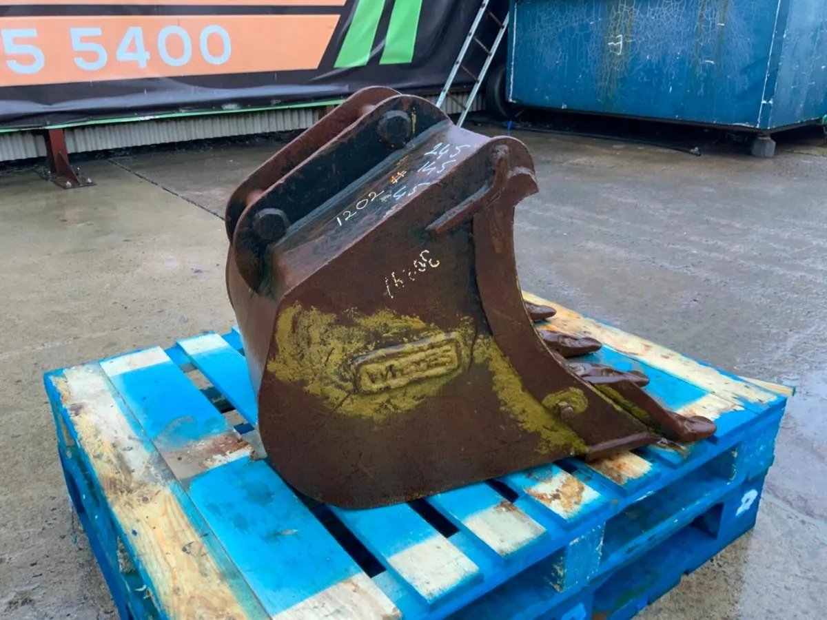 24" SCOOP BUCKET.......45mm PINS.....1202/24 - Image 4