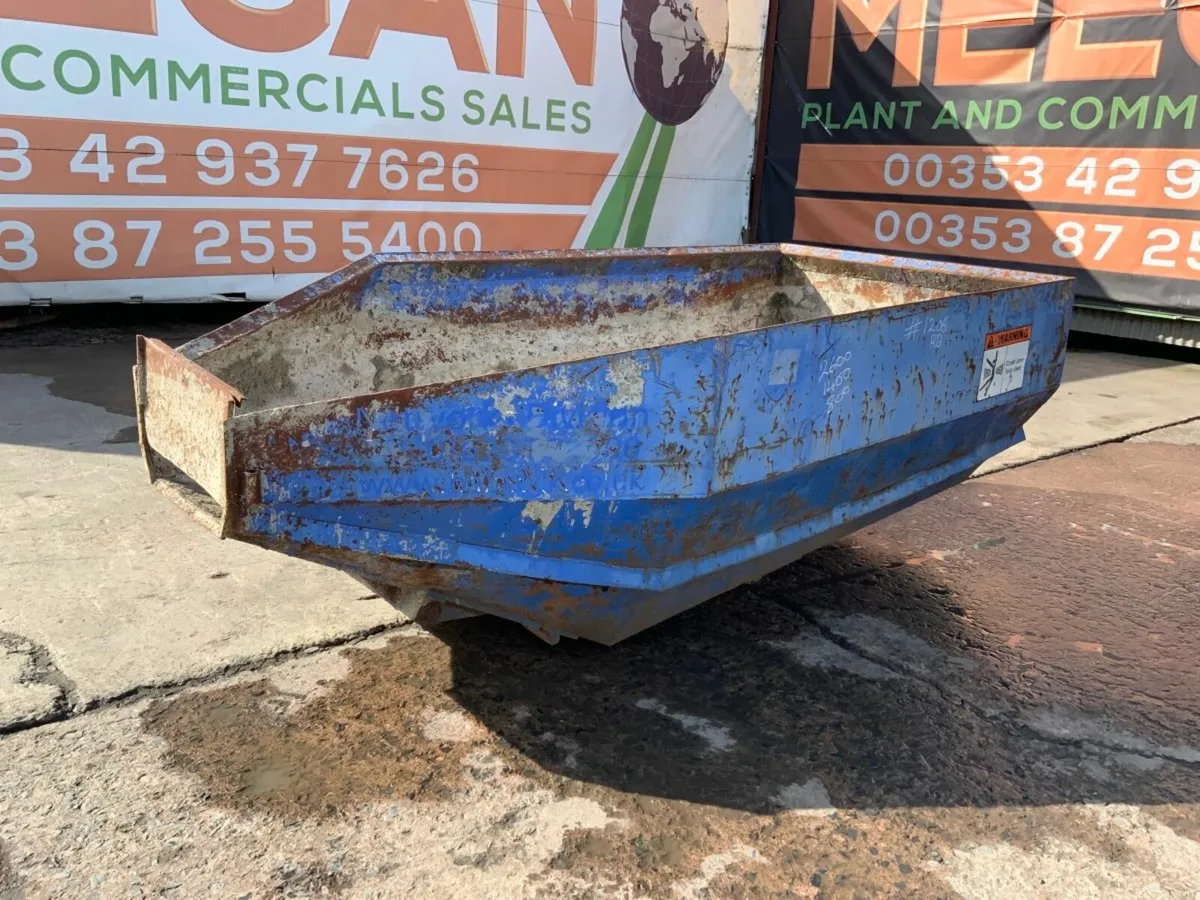 SITE DUMPER, CONCRETE TIPPING SKIP......1206 - Image 1