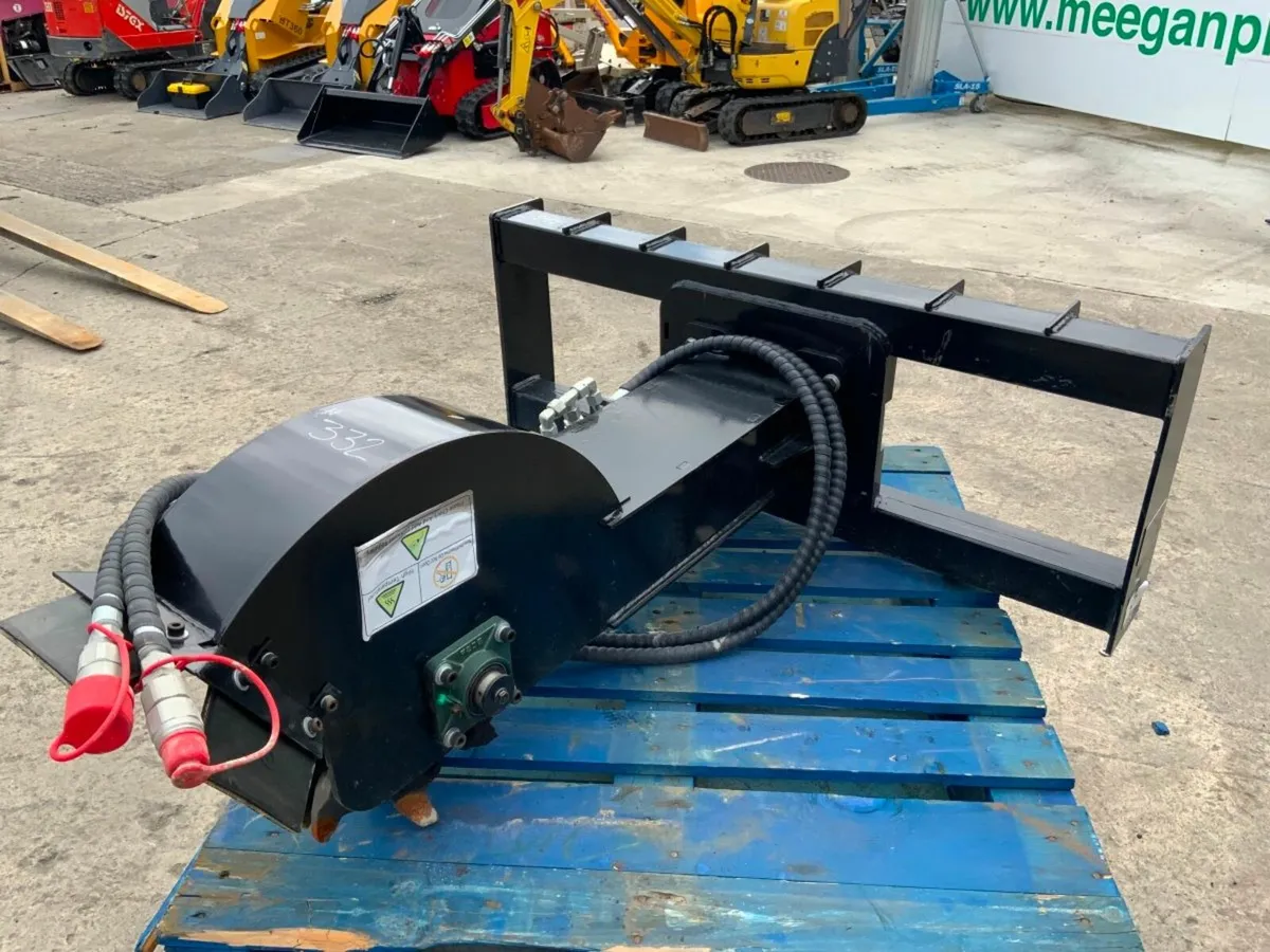 UNUSED SKID STEER STUMP GRINDER.......322w. - Image 3