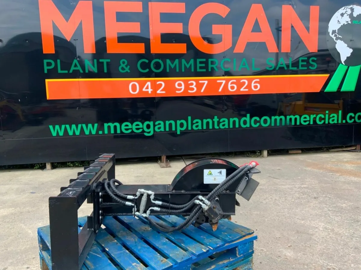 UNUSED SKID STEER STUMP GRINDER.......322w. - Image 1