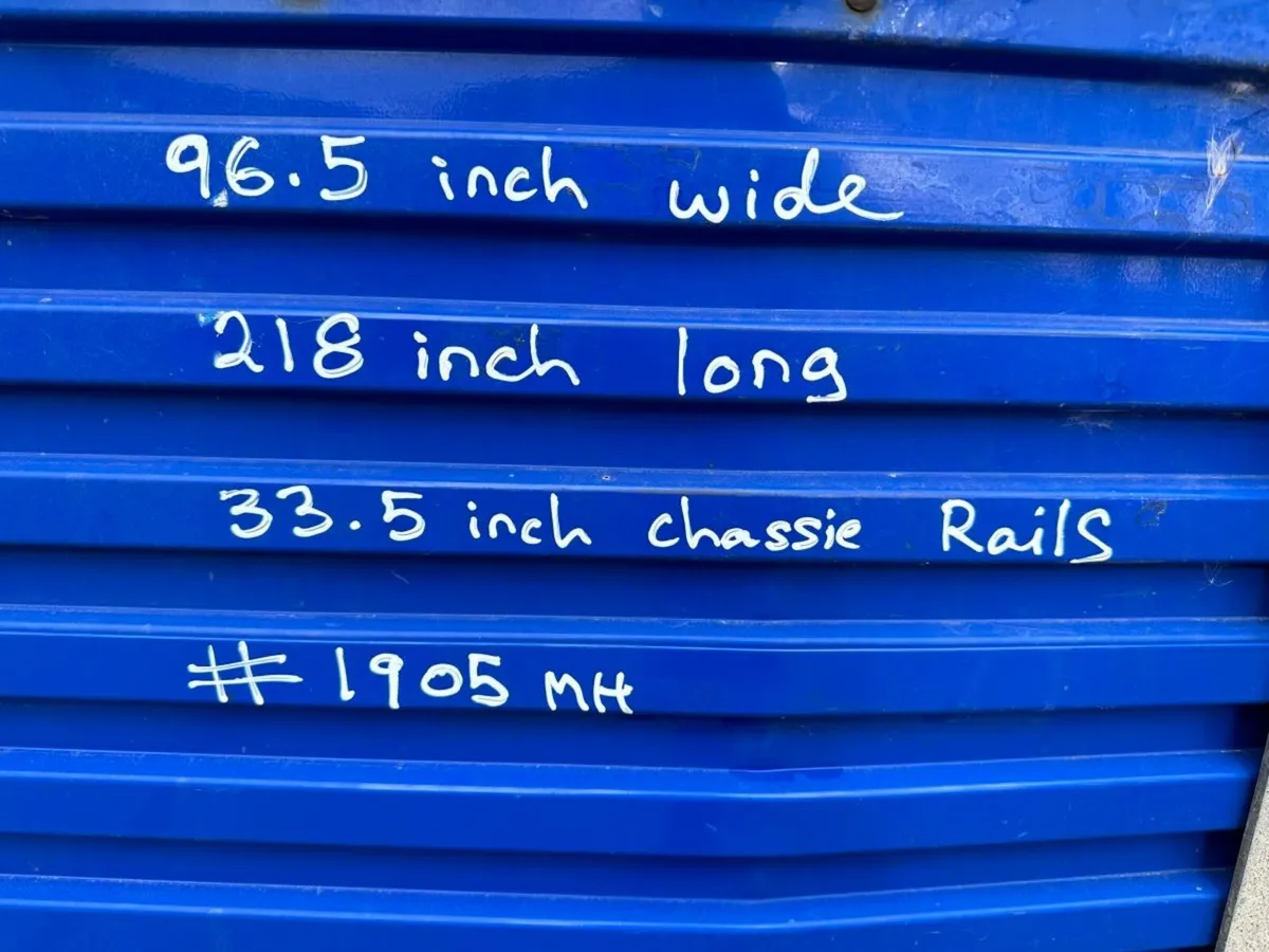 BEVAN DROP SIDE BODY....18FT...... ....1905MH - Image 3