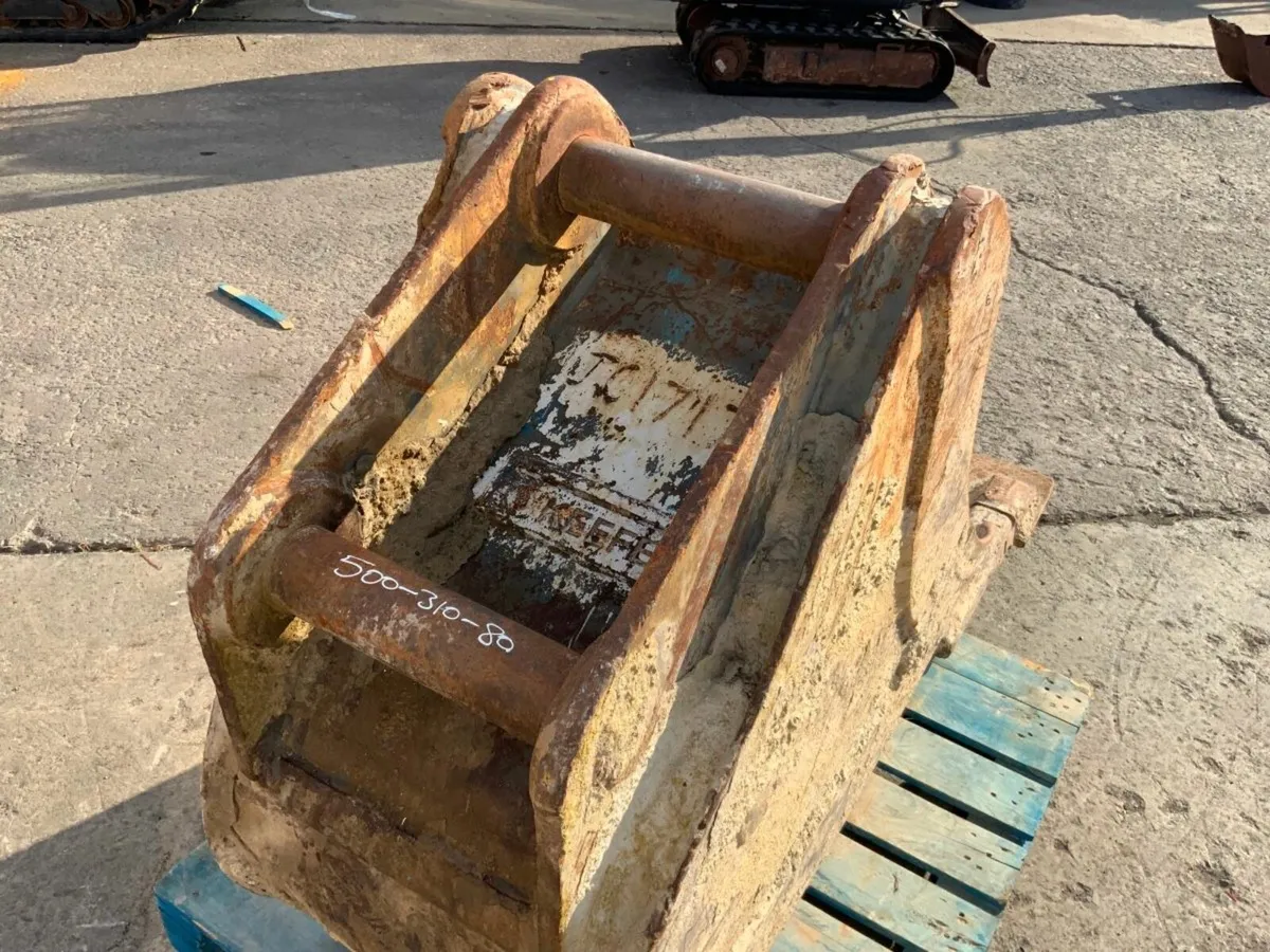 24" SCOOP DIGGING BUCKET.....80mm PINS......380v. - Image 3