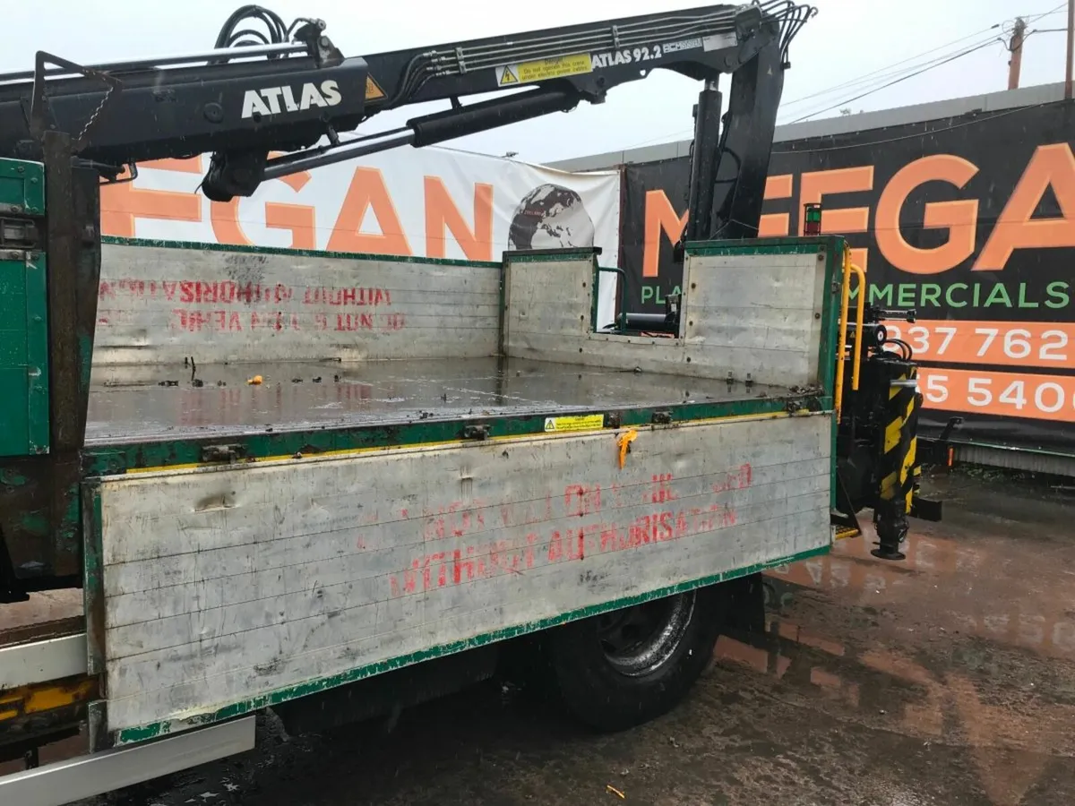 *** 21ft DROPSIDE BODY........ATLAS CRANE *** - Image 1