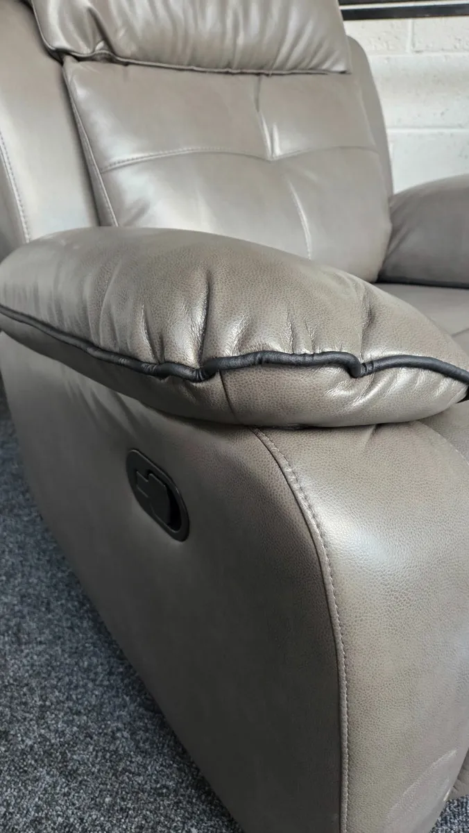 Grey reclining armchair-- clearance offer - Image 1