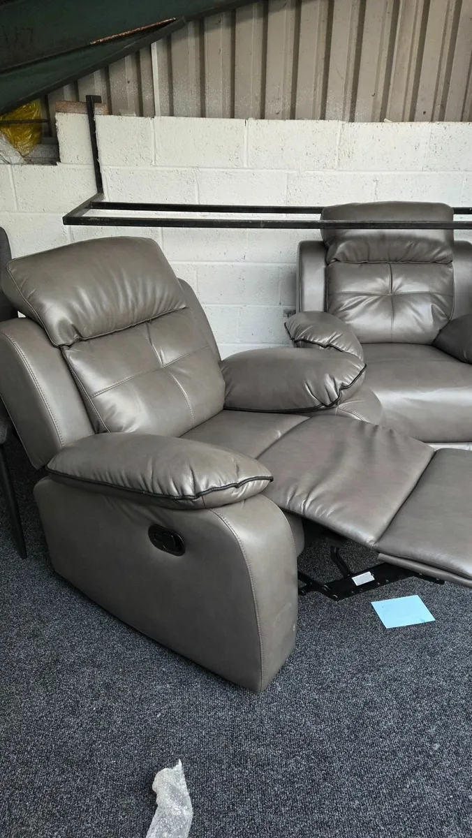 Grey reclining armchair-- clearance offer - Image 4