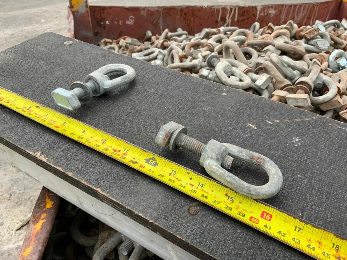 GALVANISED RING BOLTS / BEAM CONNECTING BOLTS - Image 1