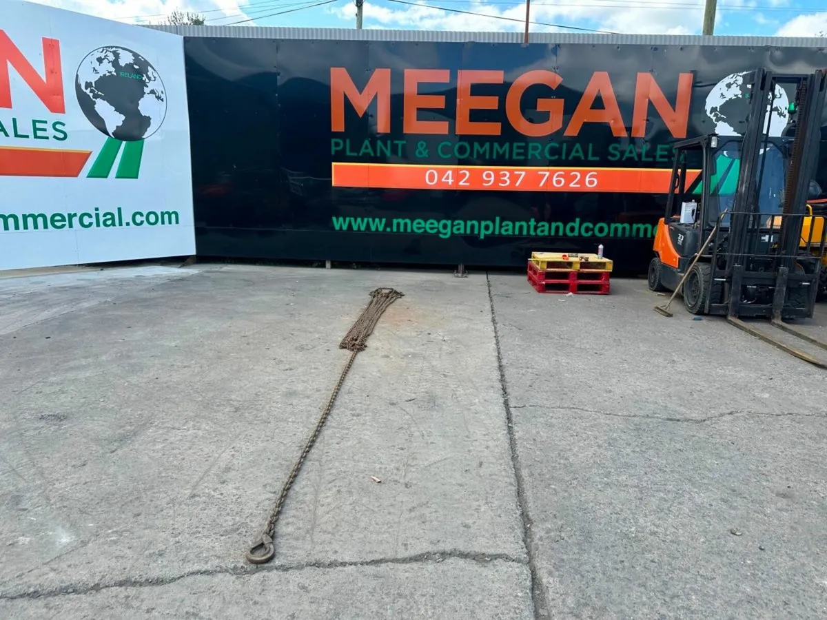 5.7 Metre ...9.6mm ...lifting chains 4 LEG .....17 - Image 3