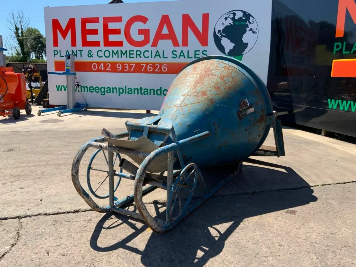 1500lts CONQUIP CONEFLOW CONCRETE SKIP...1370. - Image 2