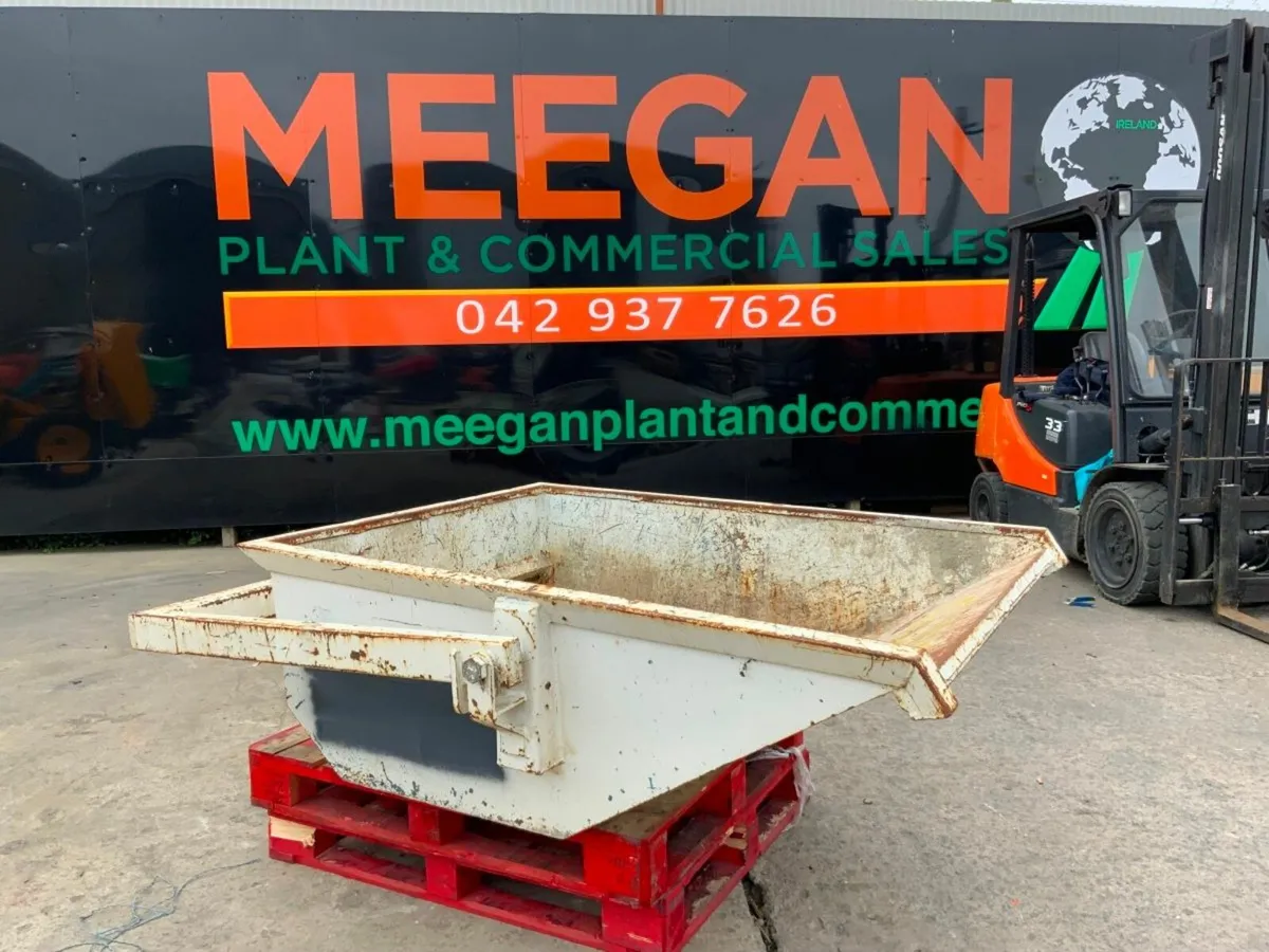 CONQUIP 500lts SELF TIPPING BOAT SKIP......636c. - Image 2