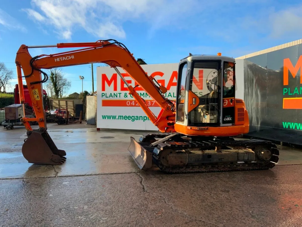 HITACHI Ex80u ...8 TON DIGGER EXCAVATOR...6667hrs. - Image 1